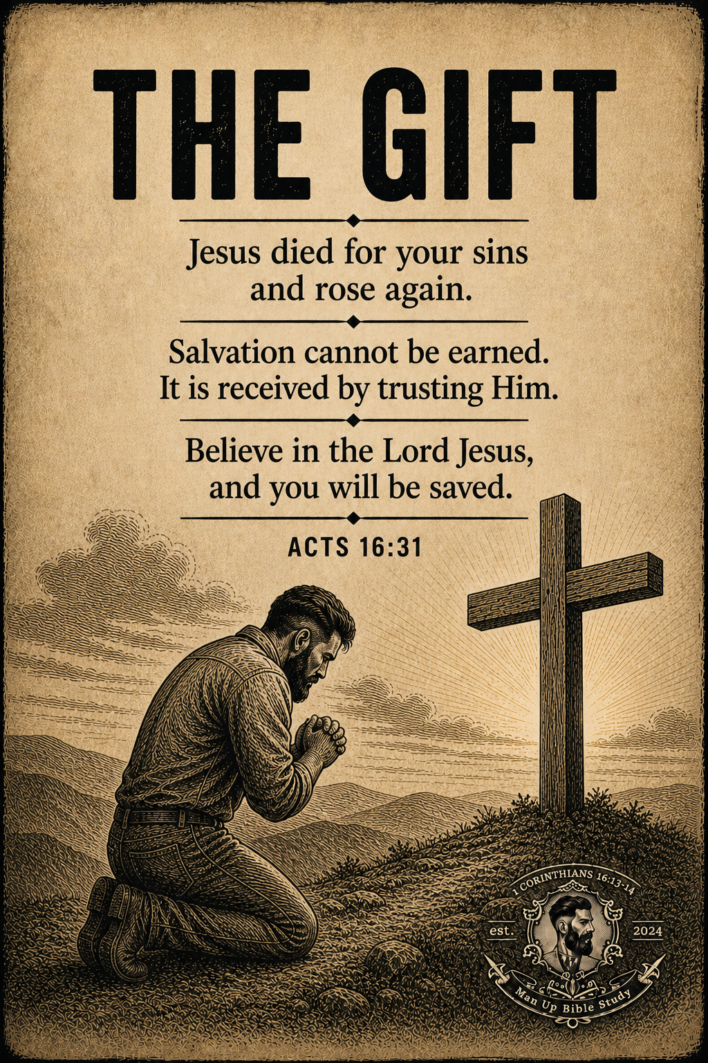 The gift of salvation through Jesus